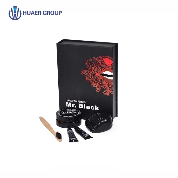 Private Label Organic Charcoal Teeth Whitening Kit