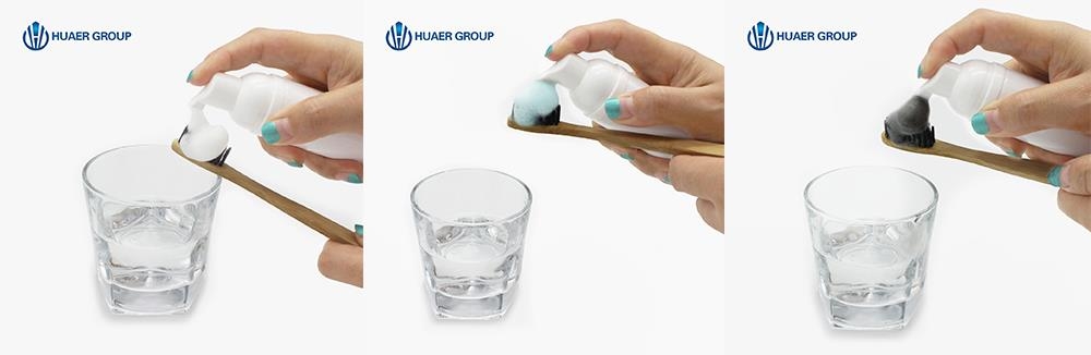 2 in 1 Hydrogen Peroxide Foam Toothpaste
