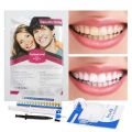 Два пациента используют гель для отбеливания зубов Pro Teeth Whitening Gel Kit, используемый стоматологом клиники