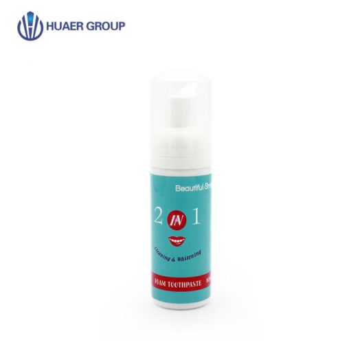 2 in 1 Hydrogen Peroxide Foam Toothpaste